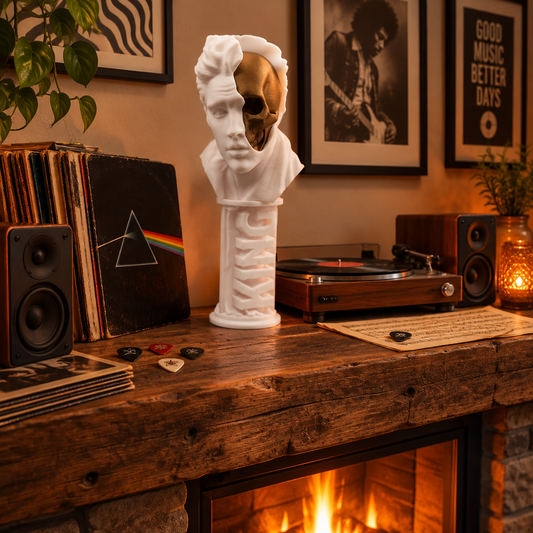 The KING bust