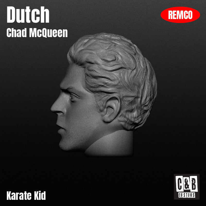 Dutch 3D Printed Head Remco