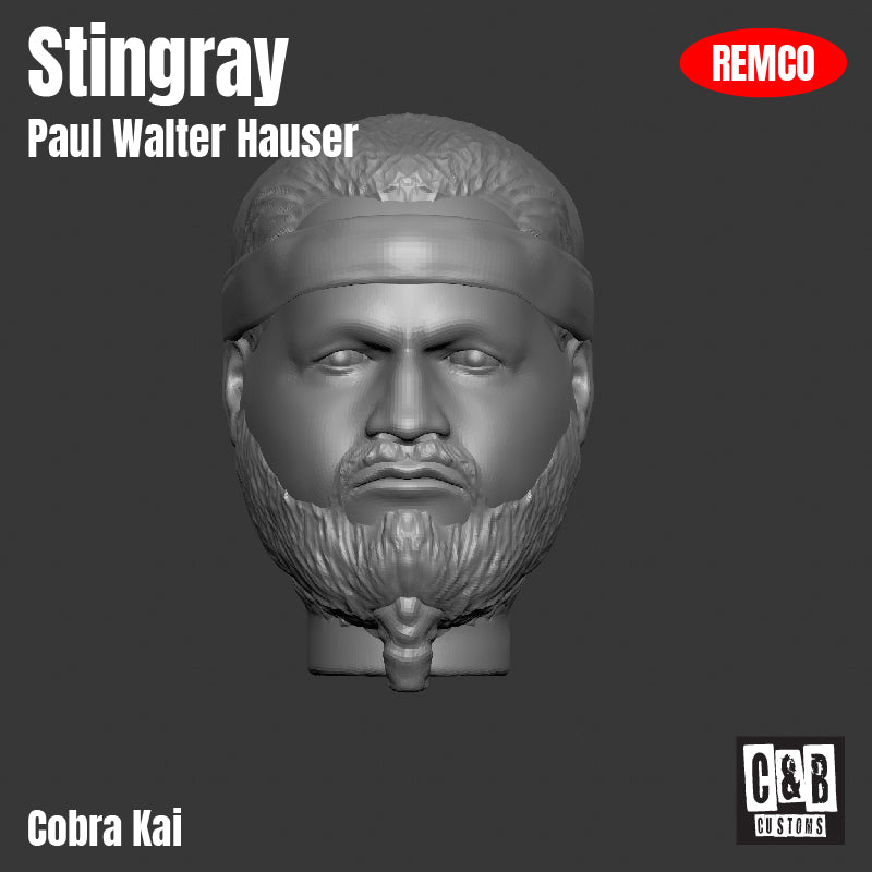 Stingray 3D Printed Head Remco