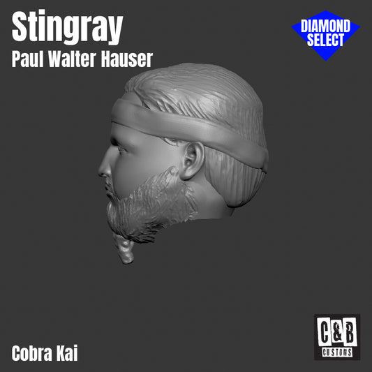 Stingray 3D Printed Head Diamond Select