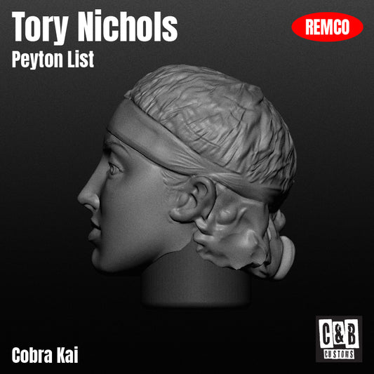 Tory Nichols 3D Printed Head Remco