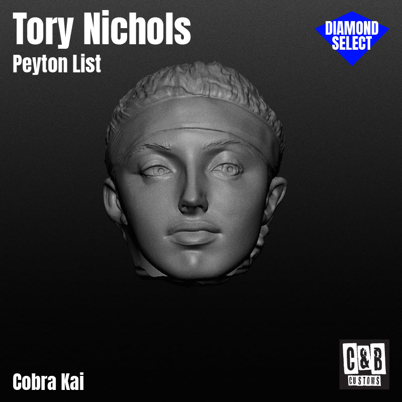 Tory Nichols 3D Printed Head Diamond Select