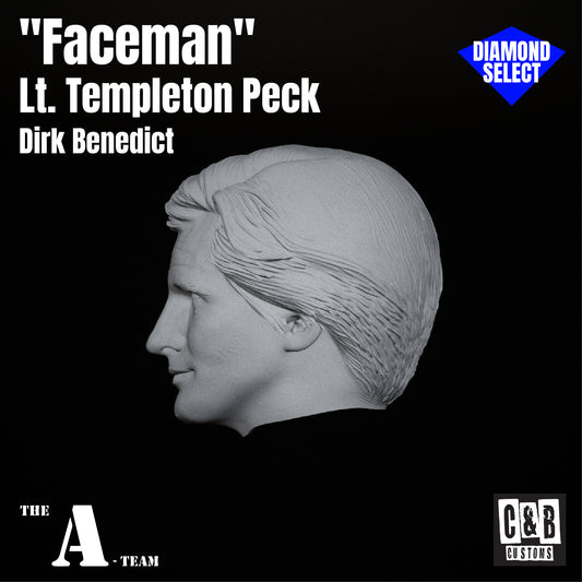"Faceman" 3D Printed Head Diamond Select