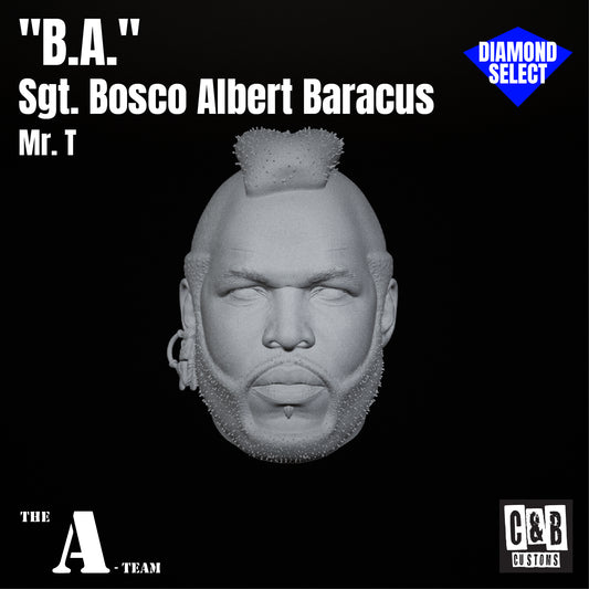 "B.A." 3D Printed Head Diamond Select