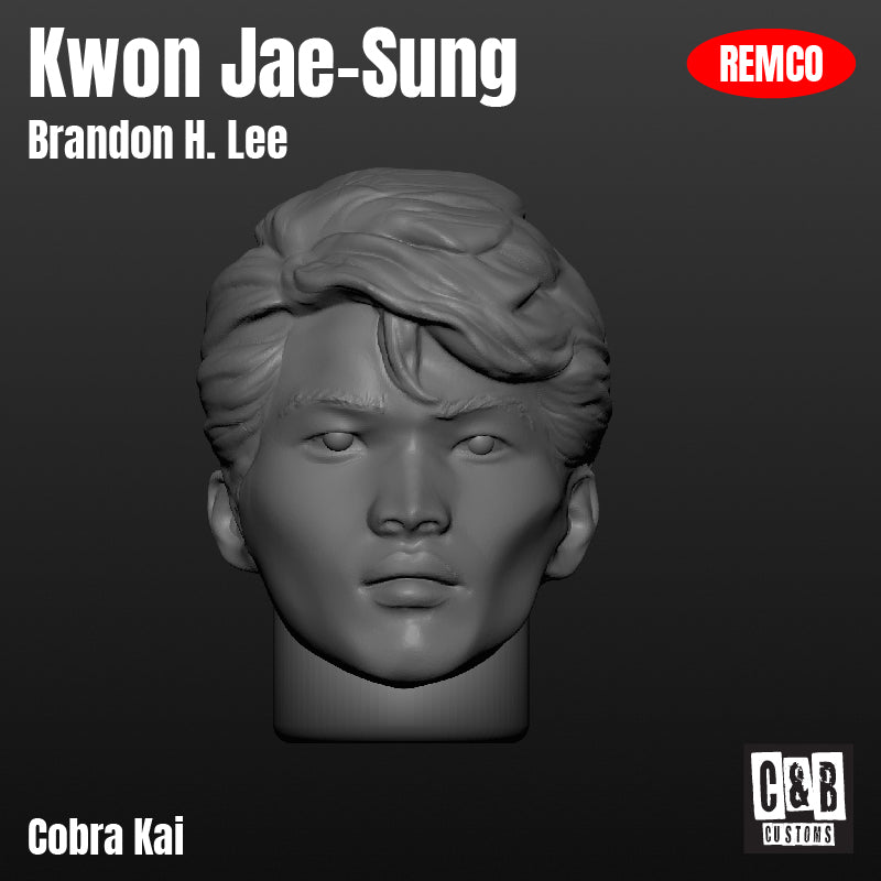 Kwon Jae-Sung 3D Printed Head Remco