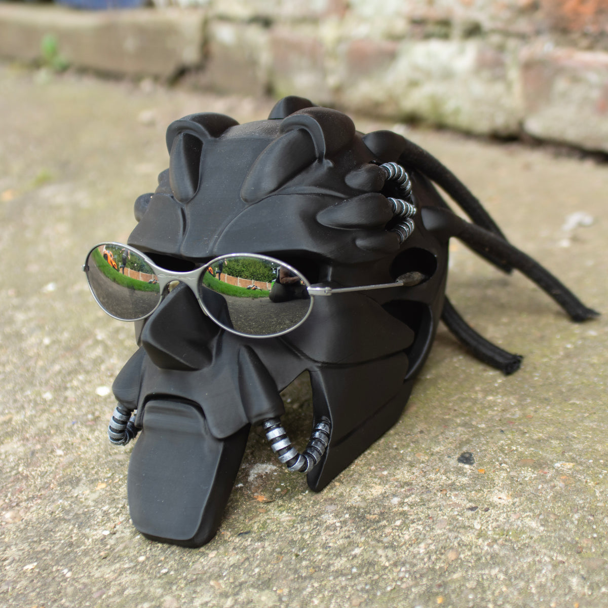 Custom Oakley Style Bob Head X Metal Glasses Display