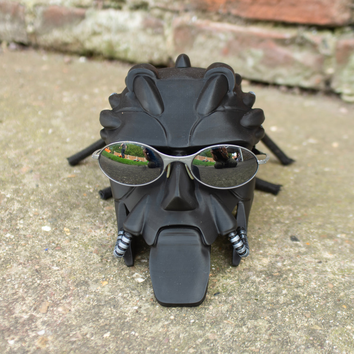 Custom Oakley Style Bob Head X Metal Glasses Display