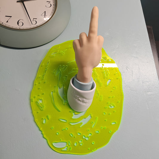 Middle Finger Mad Scientist