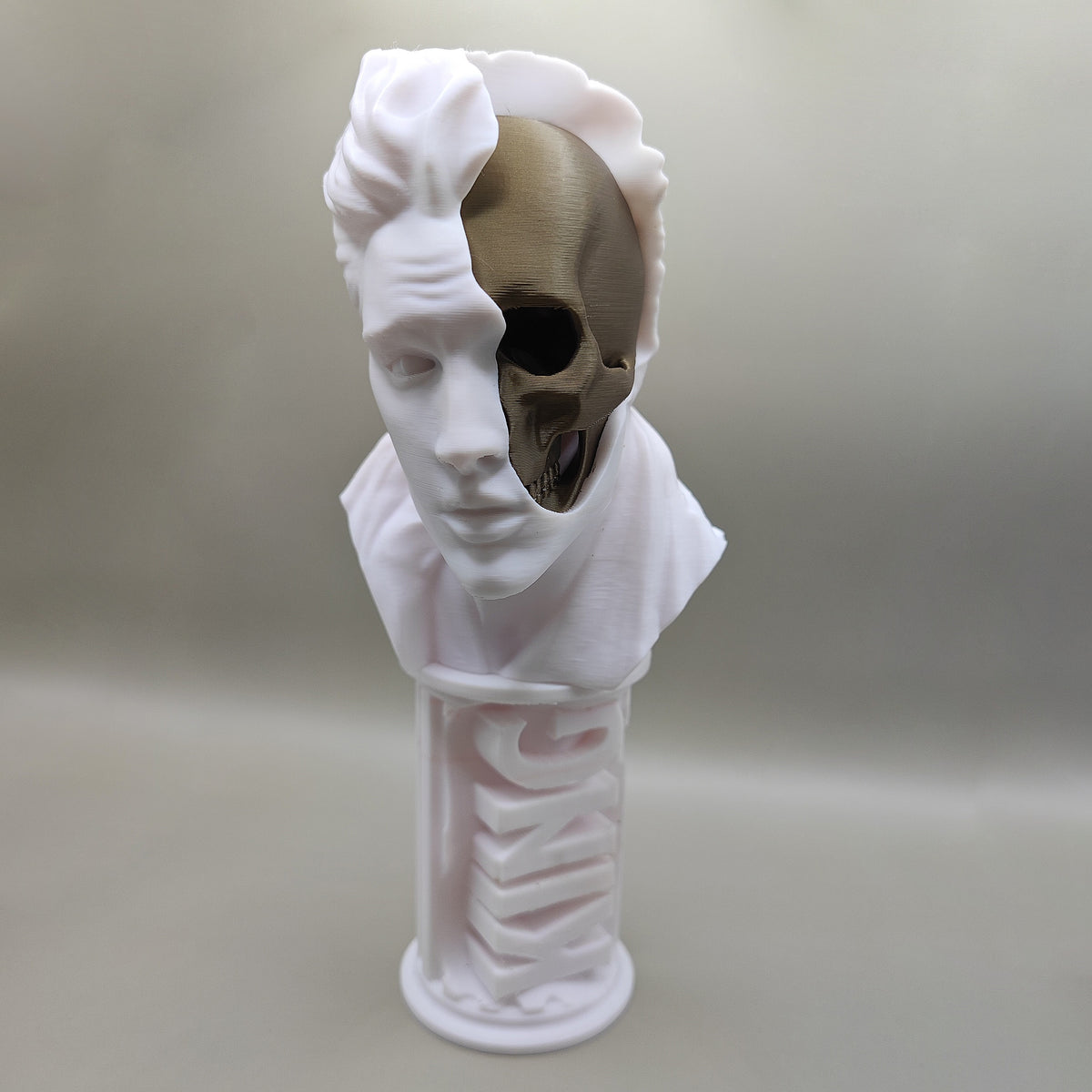 The KING bust