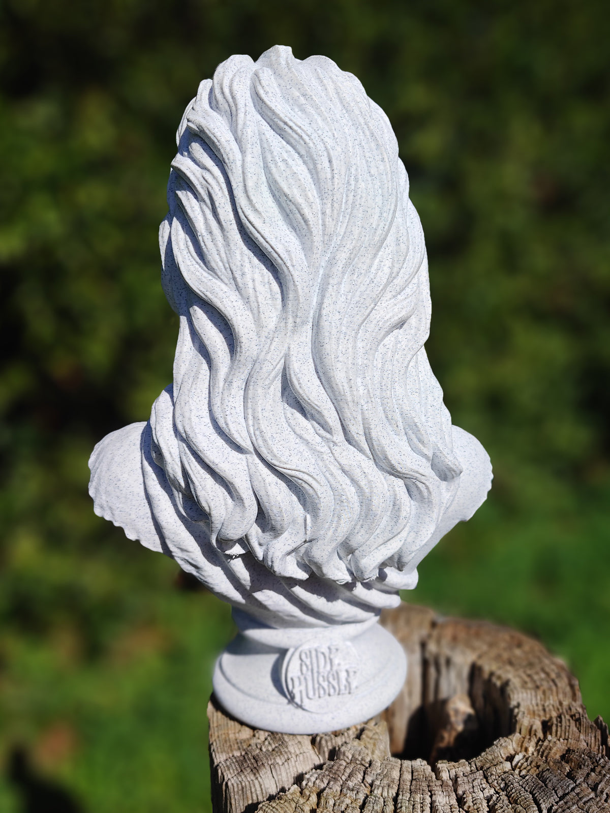 Angelina Jolie Marble Look Bust Sculpture