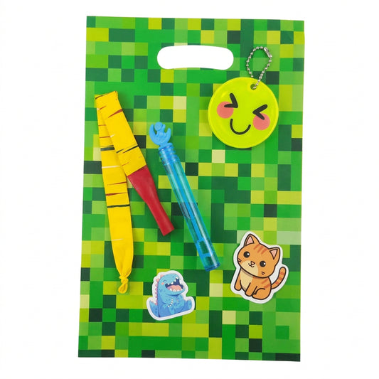 Boys Party Bag Pixels
