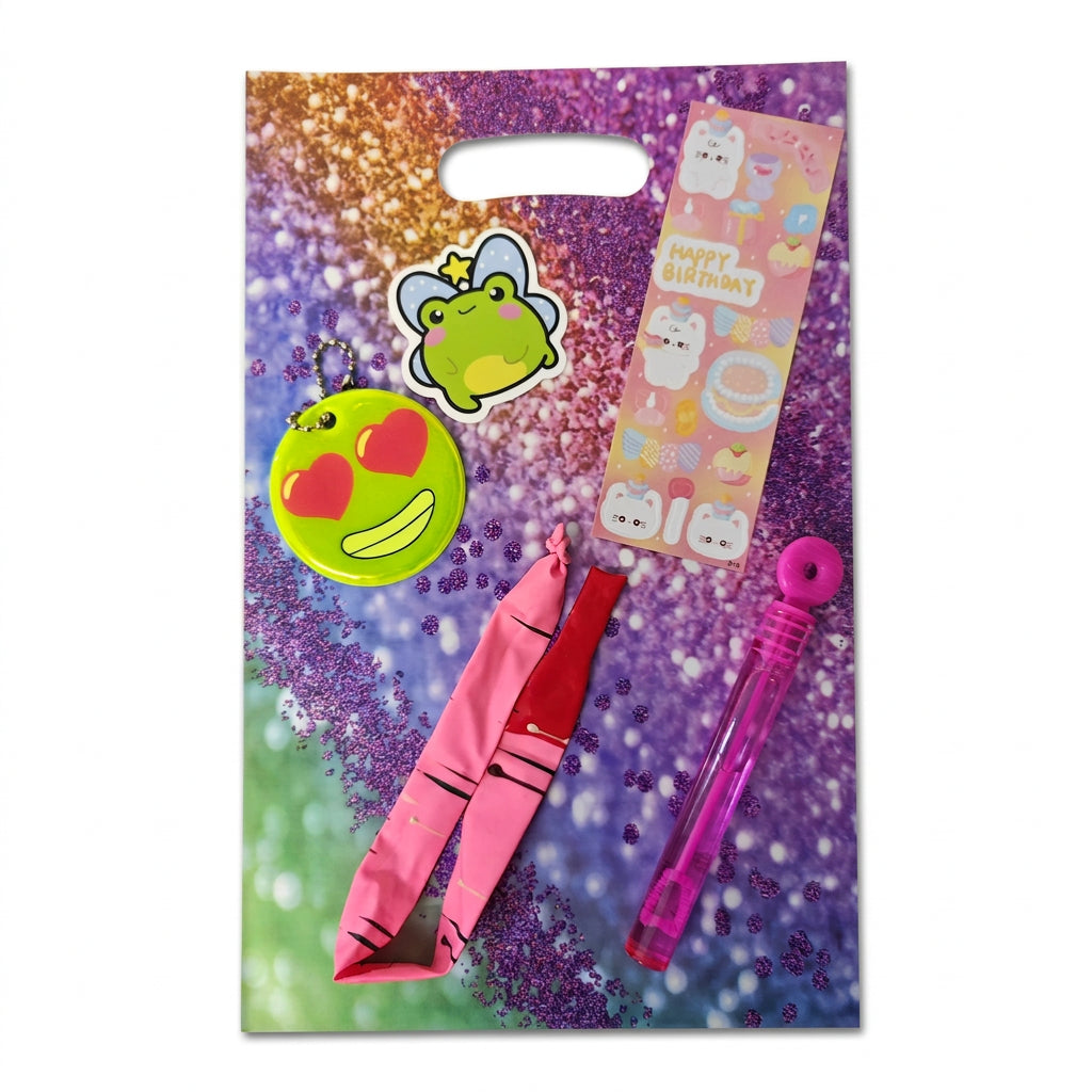 Girls Party Bag Sparkly