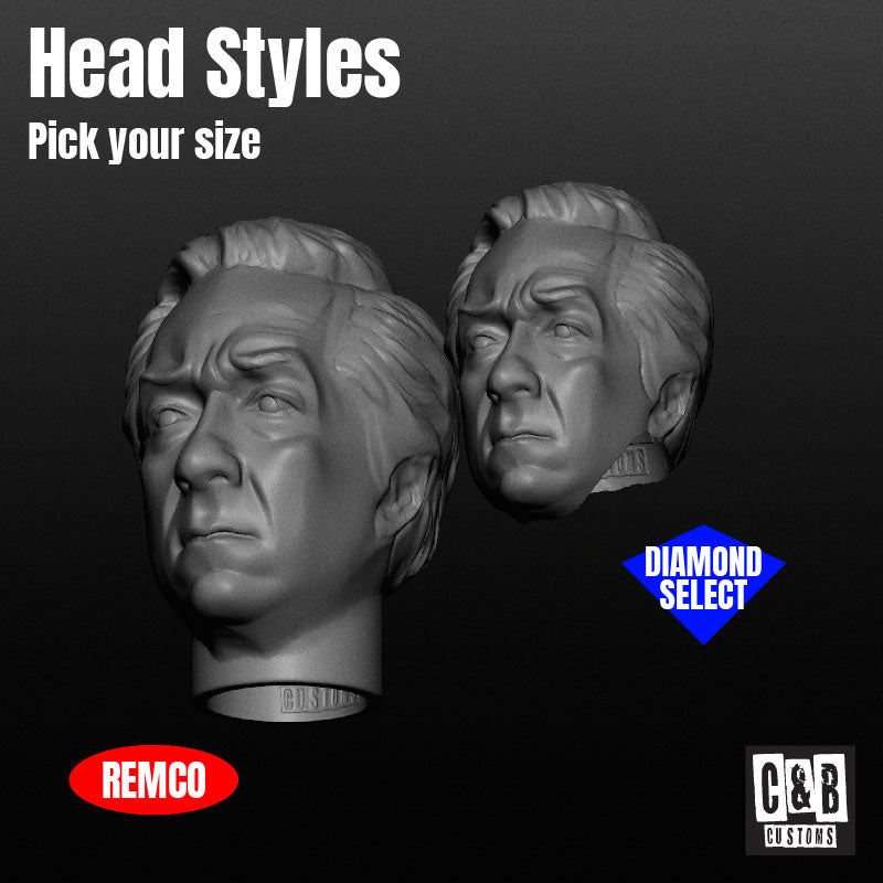 Mr Han 3D Printed Head