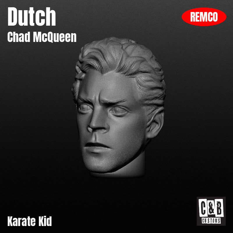 Dutch 3D Printed Head Remco