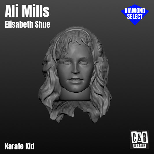 Ali Mills 3D Printed Head Diamond Select