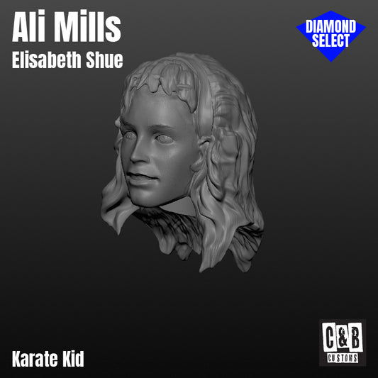 Ali Mills 3D Printed Head Diamond Select