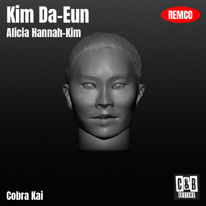 Kim Da-Eun 3D Printed Head Remco