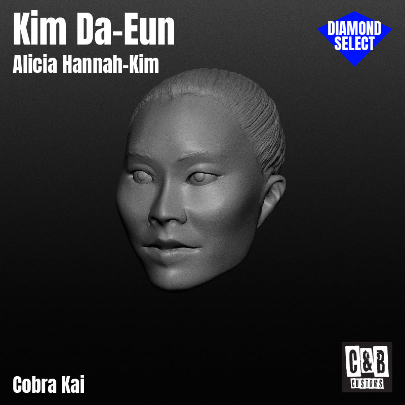 Kim Da-Eun 3D Printed Head Diamond Select