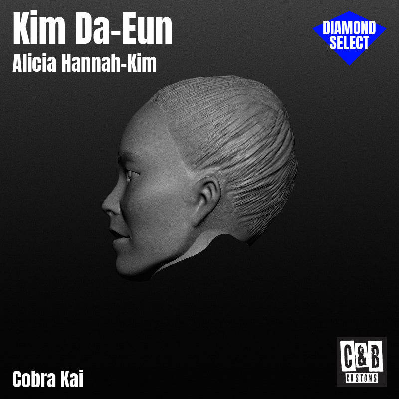 Kim Da-Eun 3D Printed Head Diamond Select