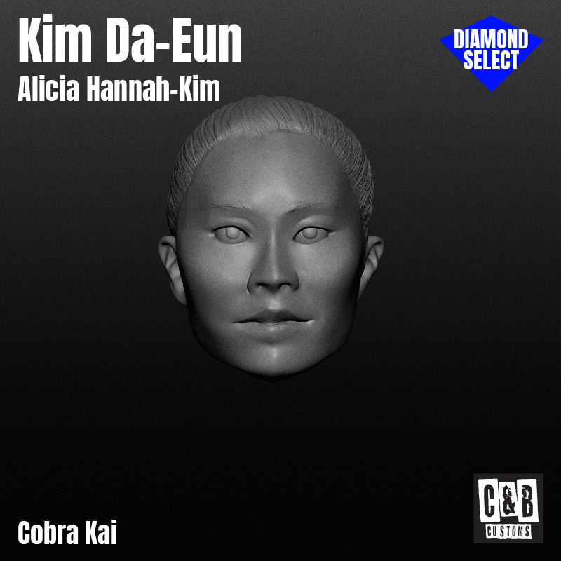 Kim Da-Eun 3D Printed Head Diamond Select