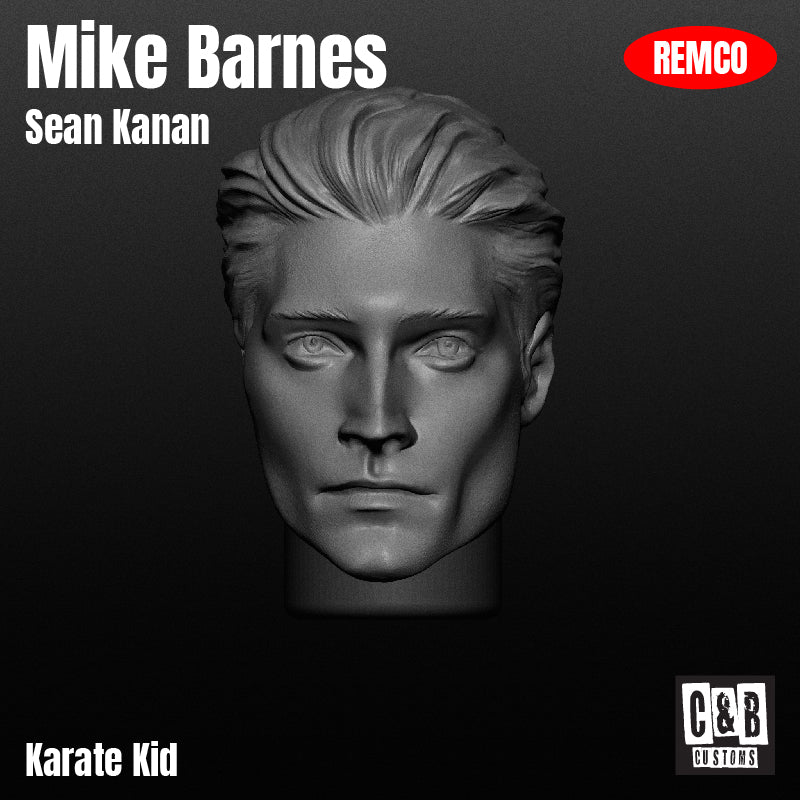 Mike Barnes 3D Printed Head Remco