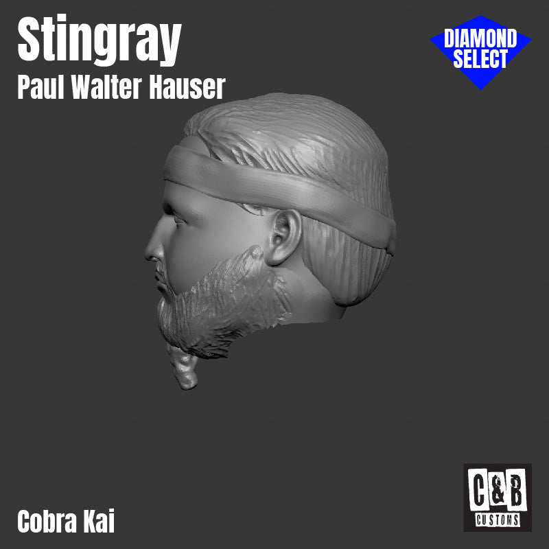 Stingray 3D Printed Head Diamond Select