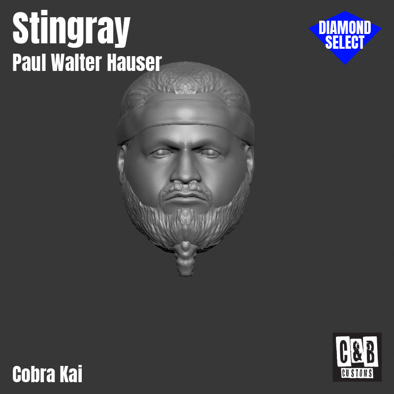 Stingray 3D Printed Head Diamond Select