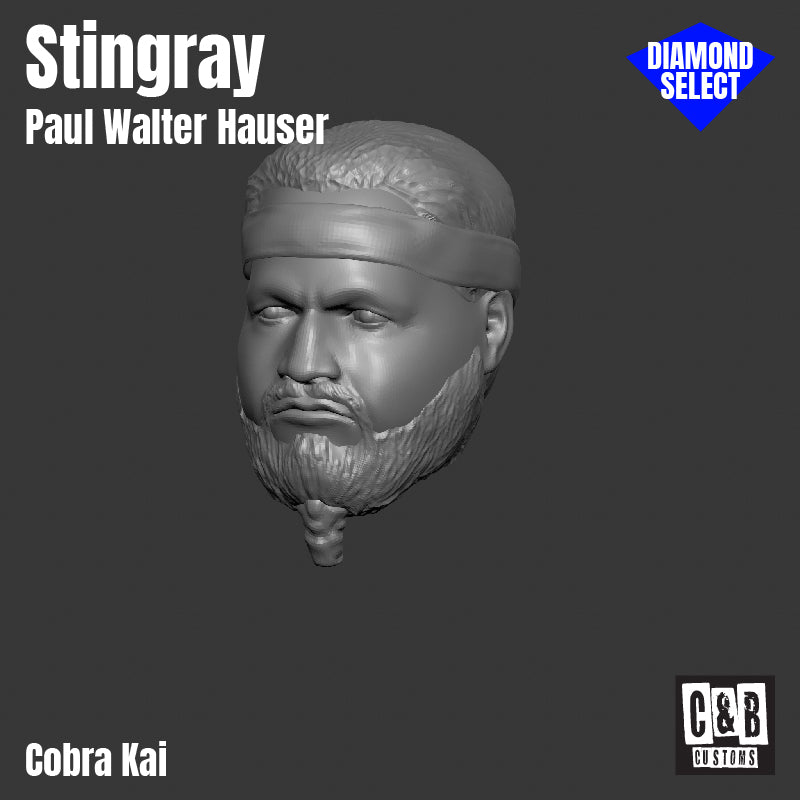 Stingray 3D Printed Head Diamond Select
