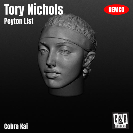 Tory Nichols 3D Printed Head Remco