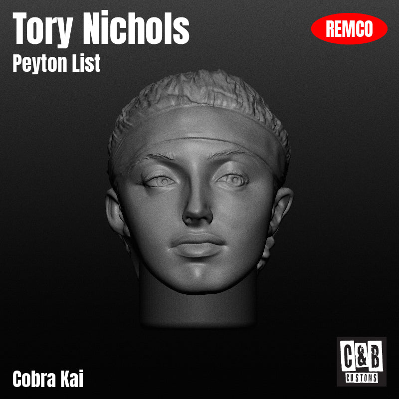 Tory Nichols 3D Printed Head Remco