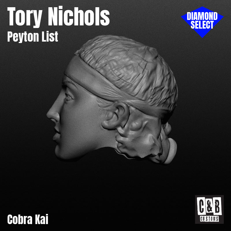 Tory Nichols 3D Printed Head Diamond Select