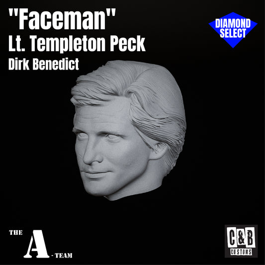 "Faceman" 3D Printed Head Diamond Select