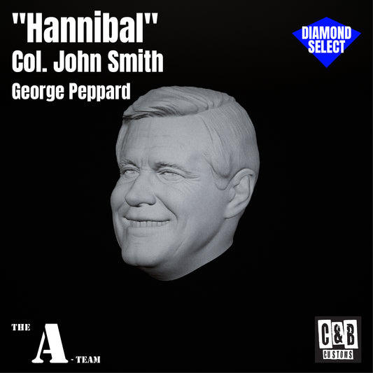 "Hannibal" 3D Printed Head Diamond Select