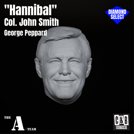 "Hannibal" 3D Printed Head Diamond Select