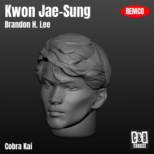 Kwon Jae-Sung 3D Printed Head Remco