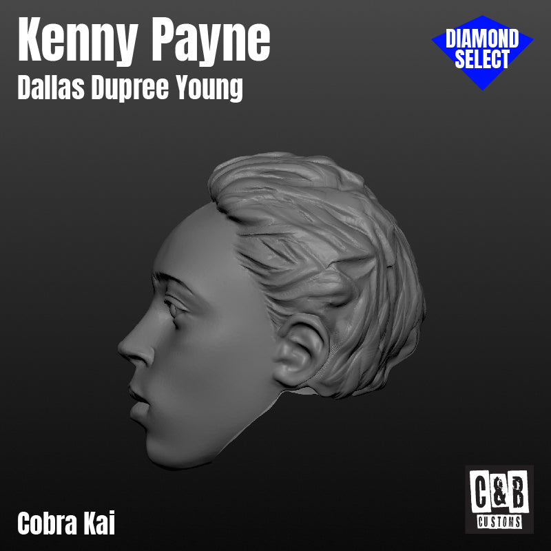Kenny Payne 3D Printed Head Diamond Select
