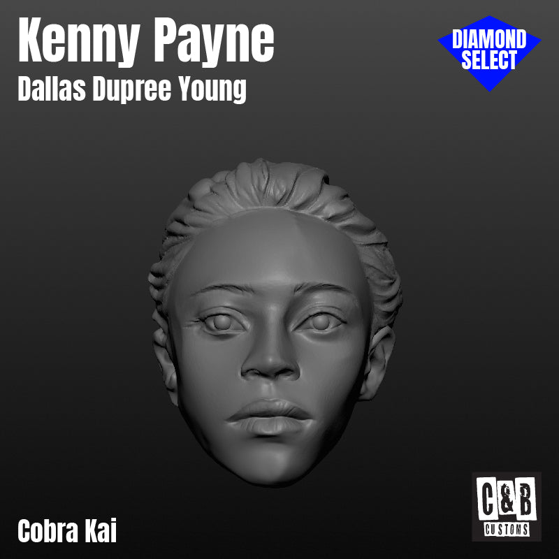 Kenny Payne 3D Printed Head Diamond Select