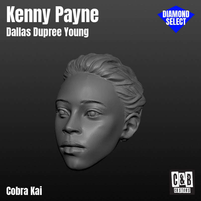 Kenny Payne 3D Printed Head Diamond Select