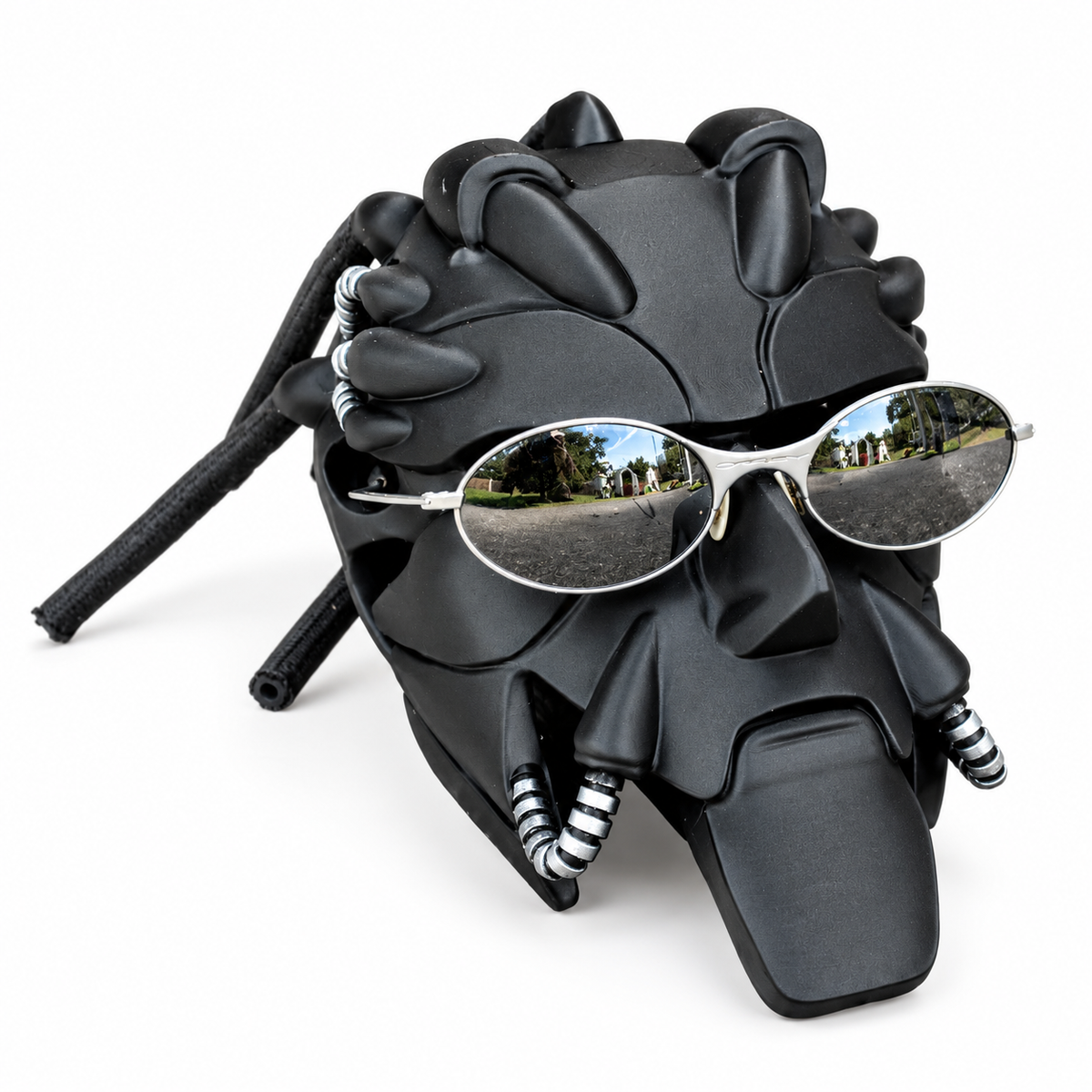Custom Oakley Style Bob Head X Metal Glasses Display